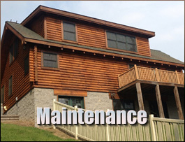  West Portsmouth, Ohio Log Home Maintenance